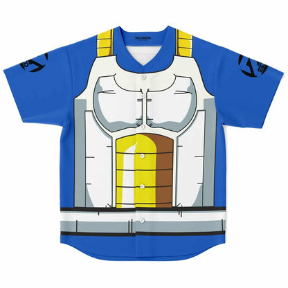 Zedd Royal Blue Saiyan Battle Rave Baseball Jersey