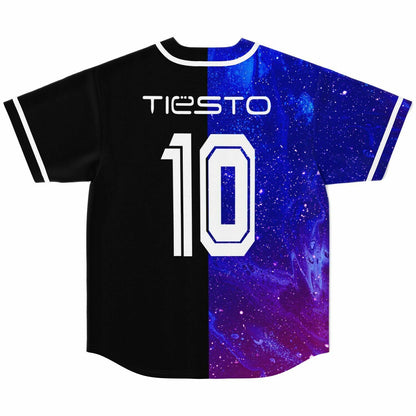 Tiësto Half Black Split — Rave Baseball Jersey