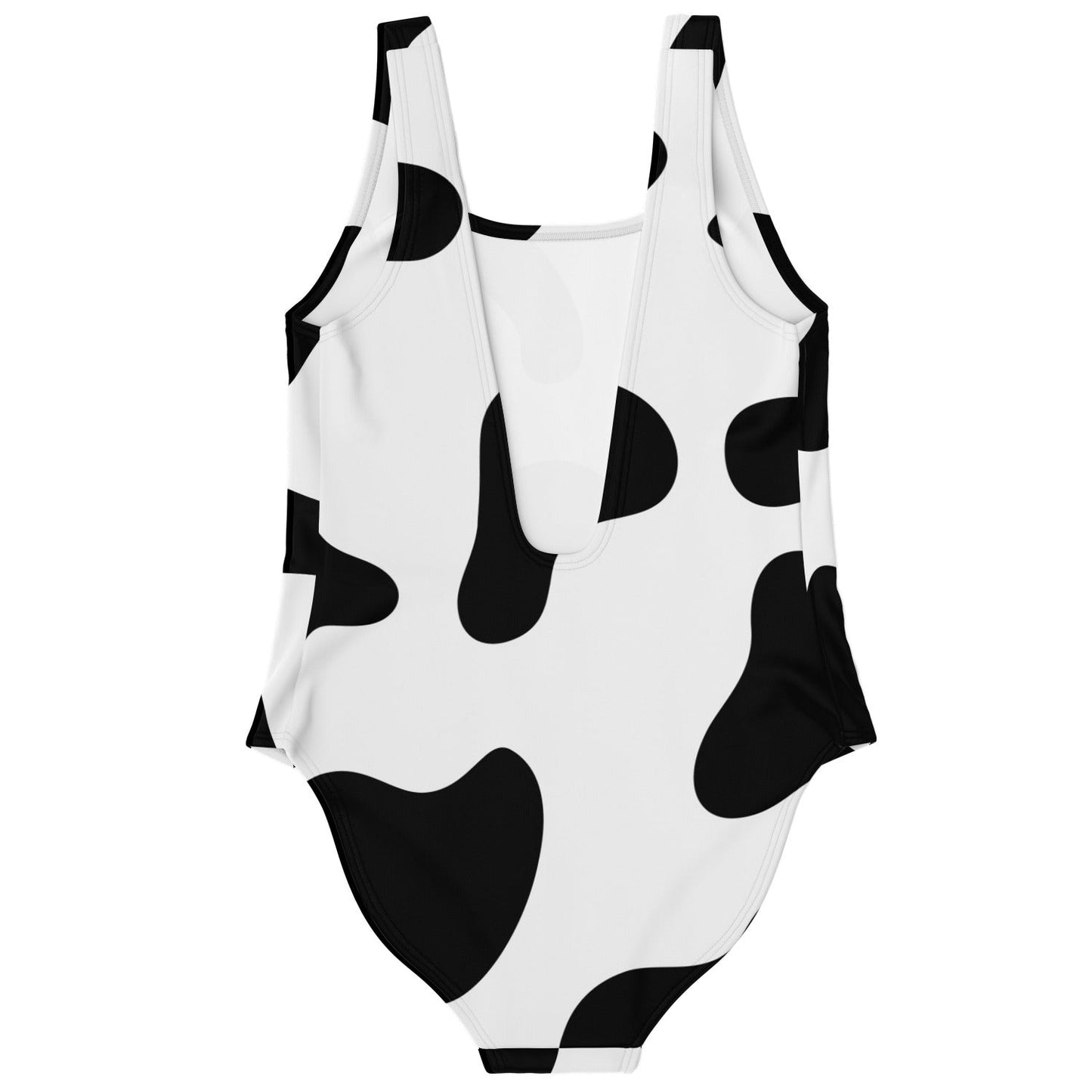 Black White Cow Rave Swimsuit