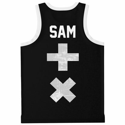 Kevin H custom Basketball Jersey