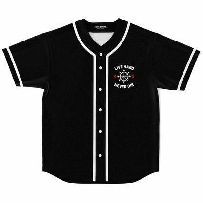 SAYMYNAME Black Compass Rave Baseball Jersey