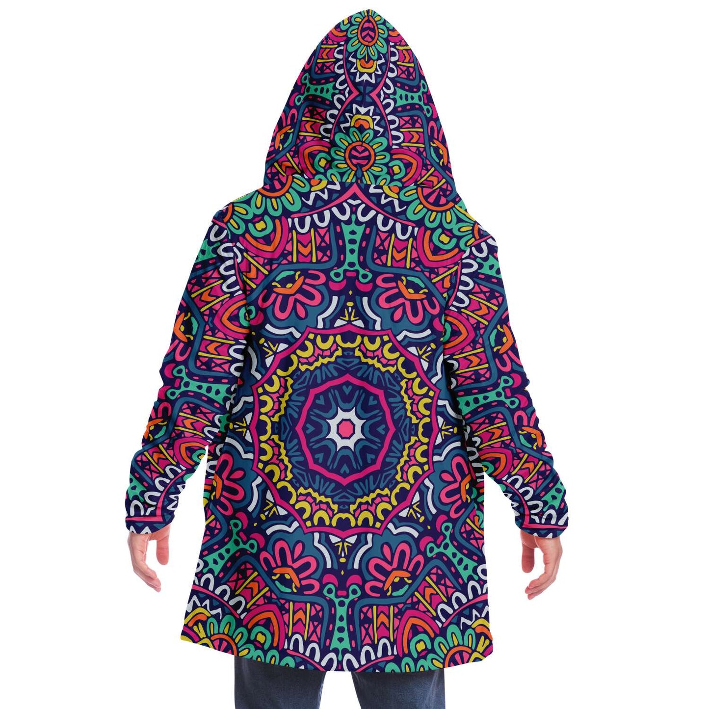 Tribal custom hooded cloak
