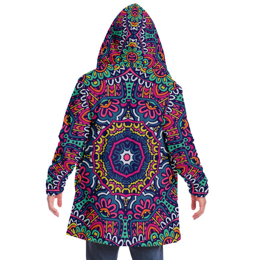 Tribal custom hooded cloak