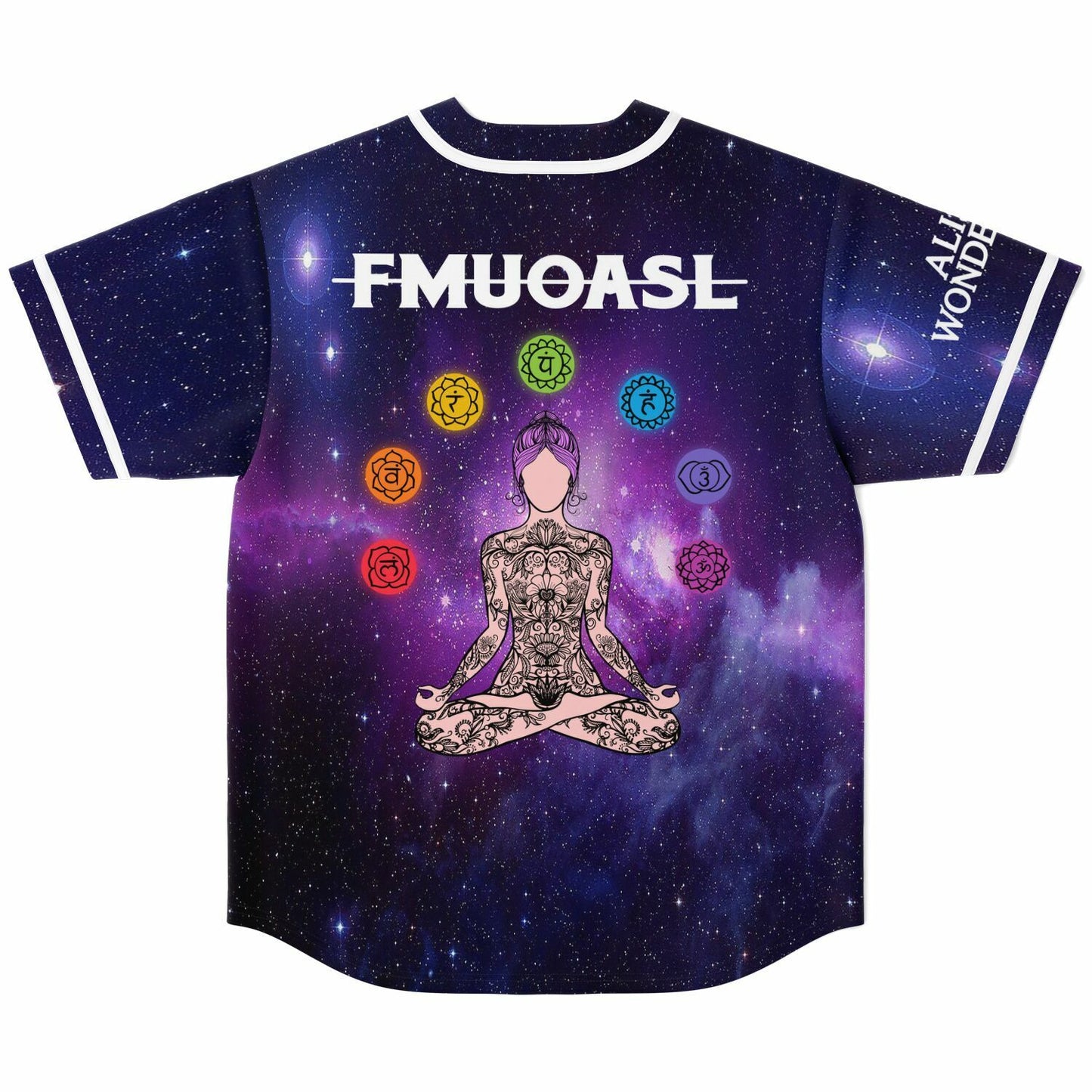 Alison Wonderland Deep Purple Space Rave Baseball Jersey