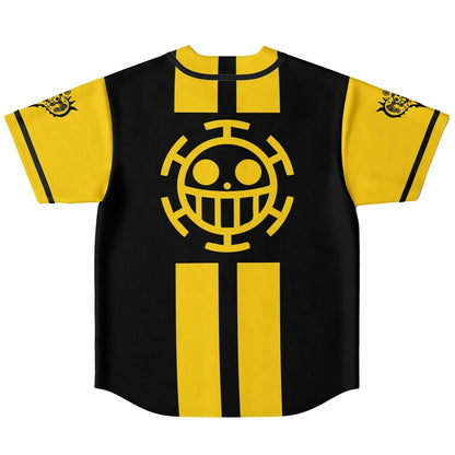 One Piece Straw Hat Anime Reversible Baseball Jersey