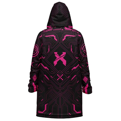 Excision Black Cyber Rave Cloak
