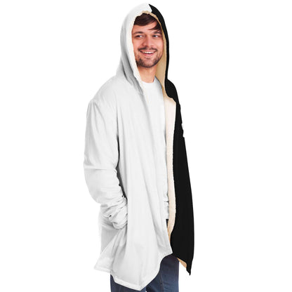 Marshmello Black White Dripping Smiley Rave Cloak