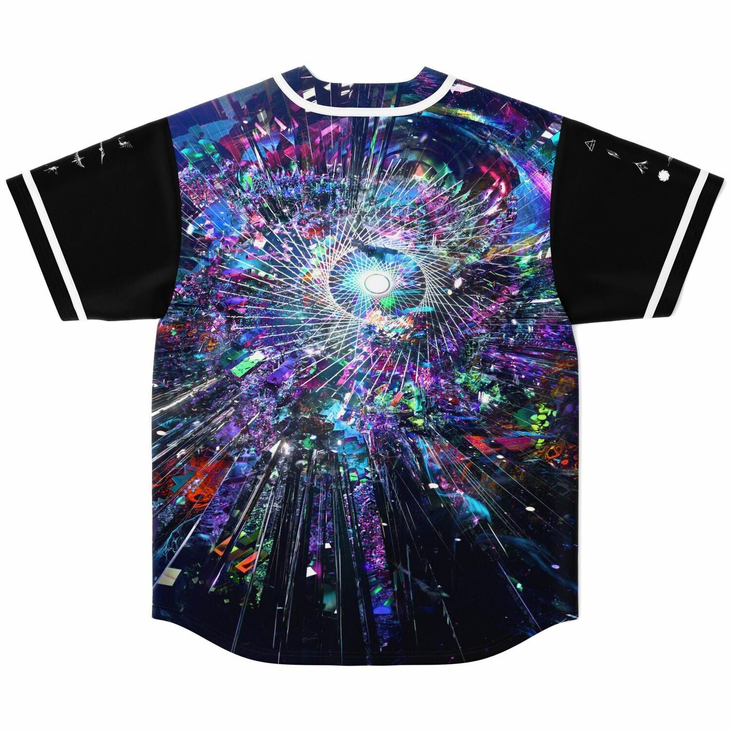 Subtronics Black Jersey Rave Baseball Jersey