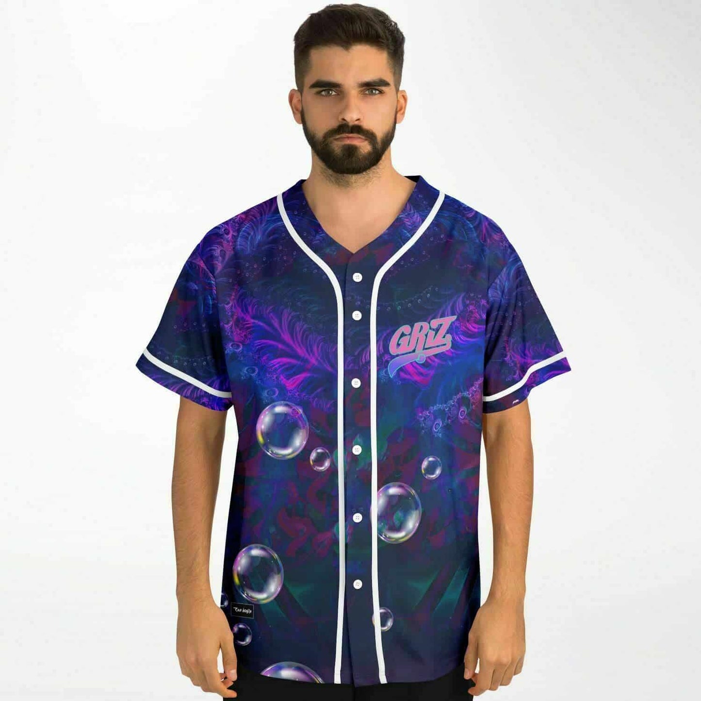 GRiZ Deep Purple Rave Baseball Jersey