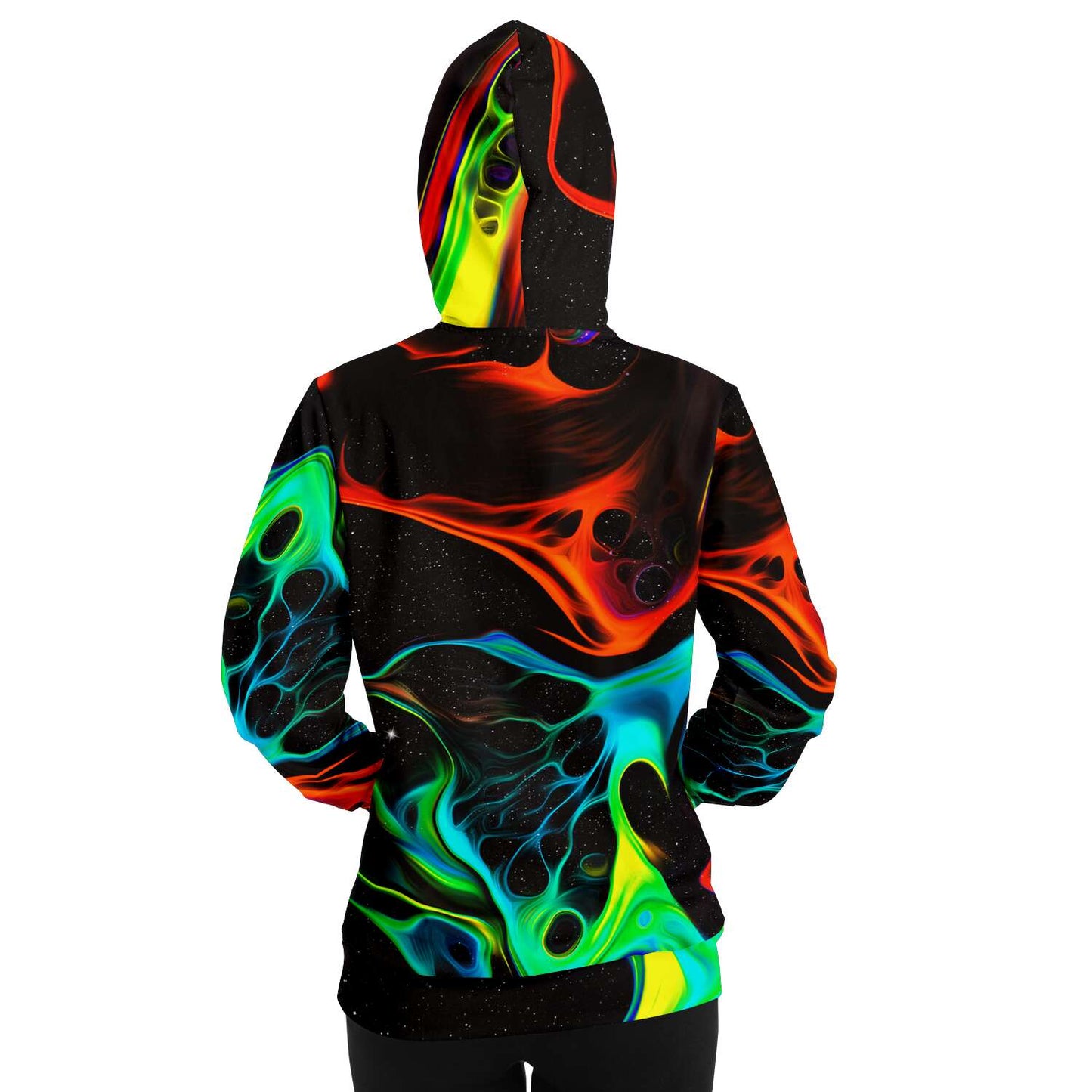 GRiZ Script Liquid Paint Rave Hoodie