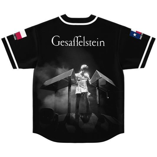 Gesaffelstein Black Shows White Rave Baseball Jersey