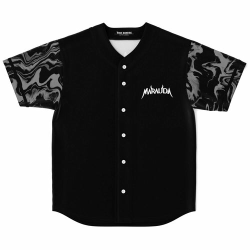 MARAUDA Black Body Rave Baseball Jersey