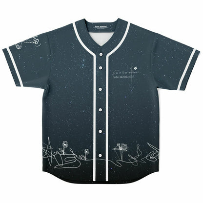 Porter Robinson Dark Navy Starfield Rave Baseball Jersey