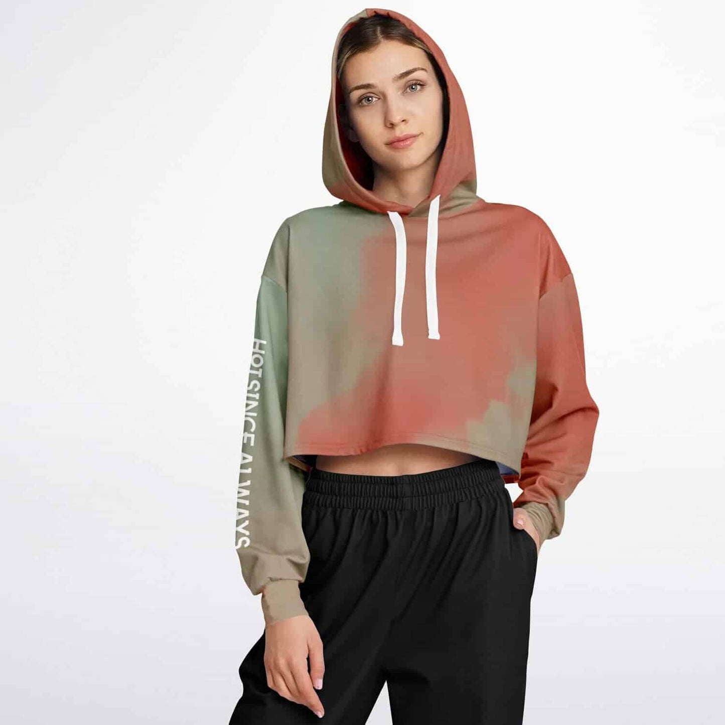 Hot since cropped Hoodie