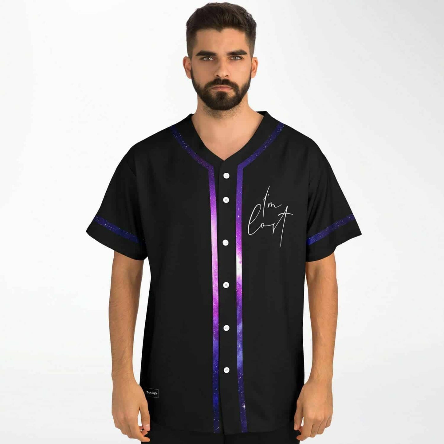 Black Teddy Bear Rave Baseball Jersey