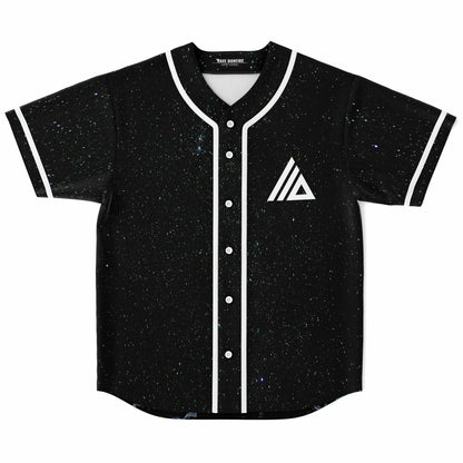 ATLiens Black Outer Space Rave Baseball Jersey