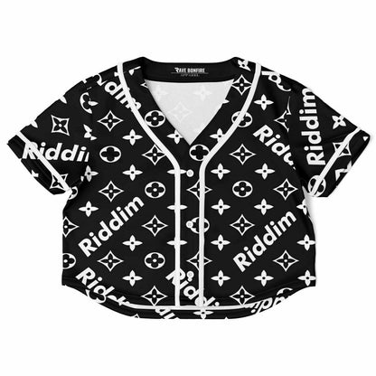 Riddim edm custom crop jersey