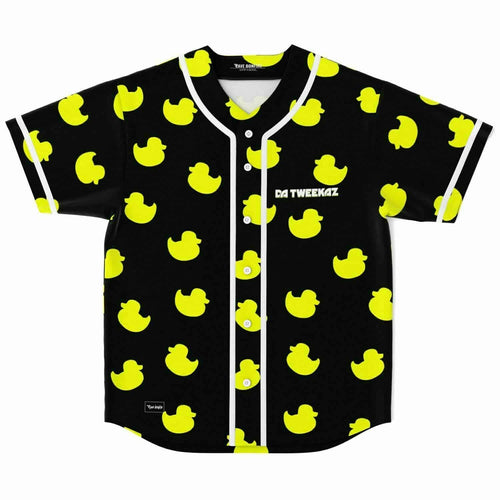 Da Tweekaz Black Rubber Duck Rave Baseball Jersey