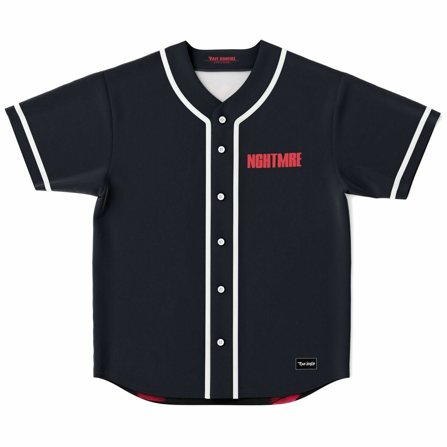 NGHTMRE Black Rave Baseball Jersey