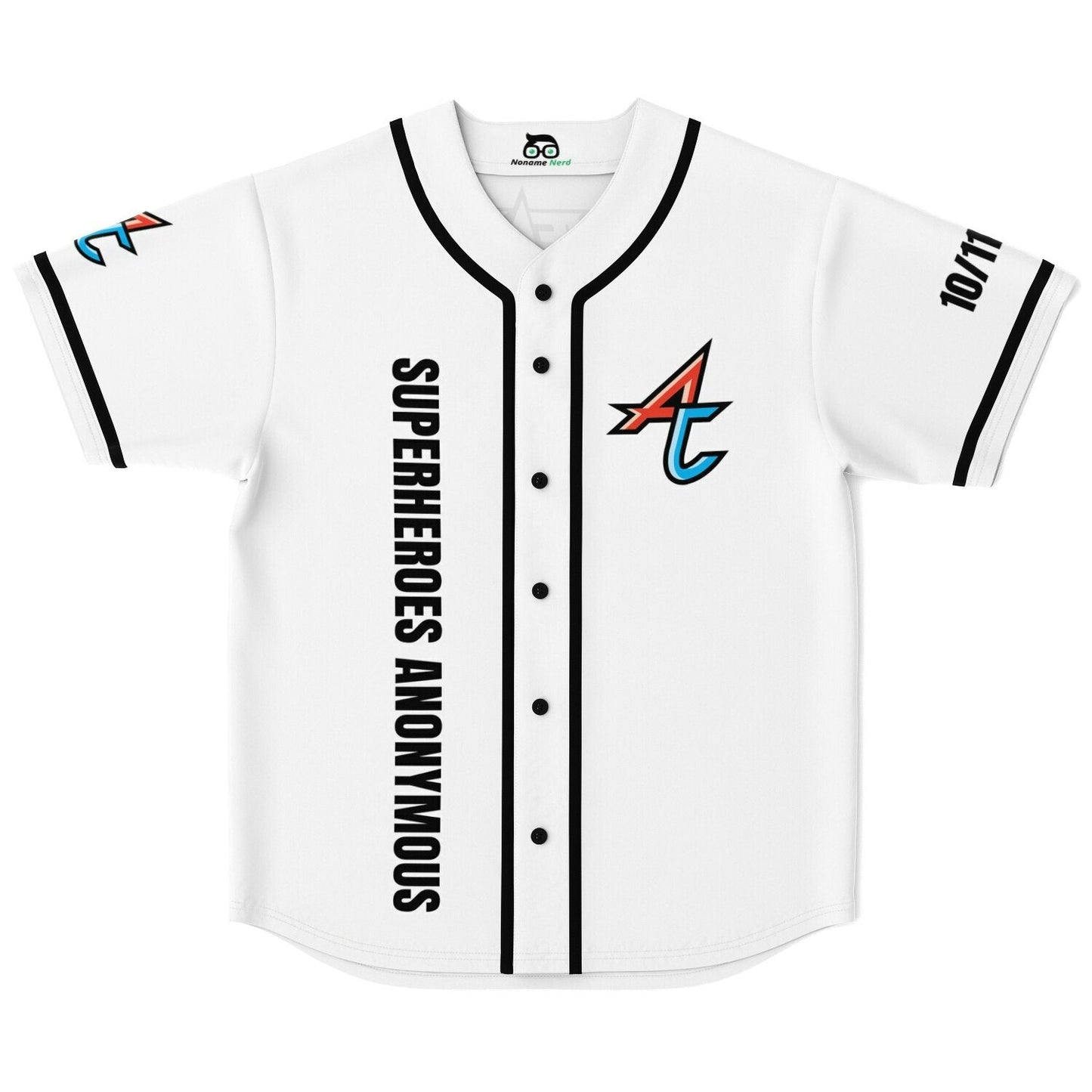 Adventure Club White Team Jersey Rave Baseball Jersey