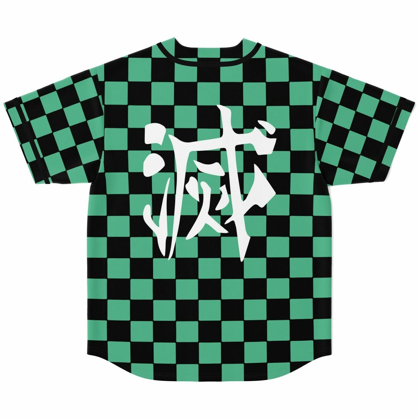 Green Black Rave Baseball Jersey