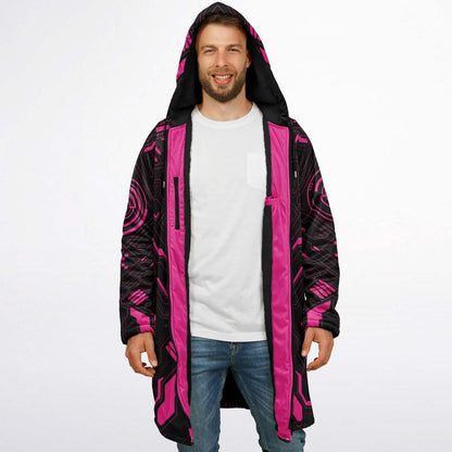 Excision Black Cyber Rave Cloak