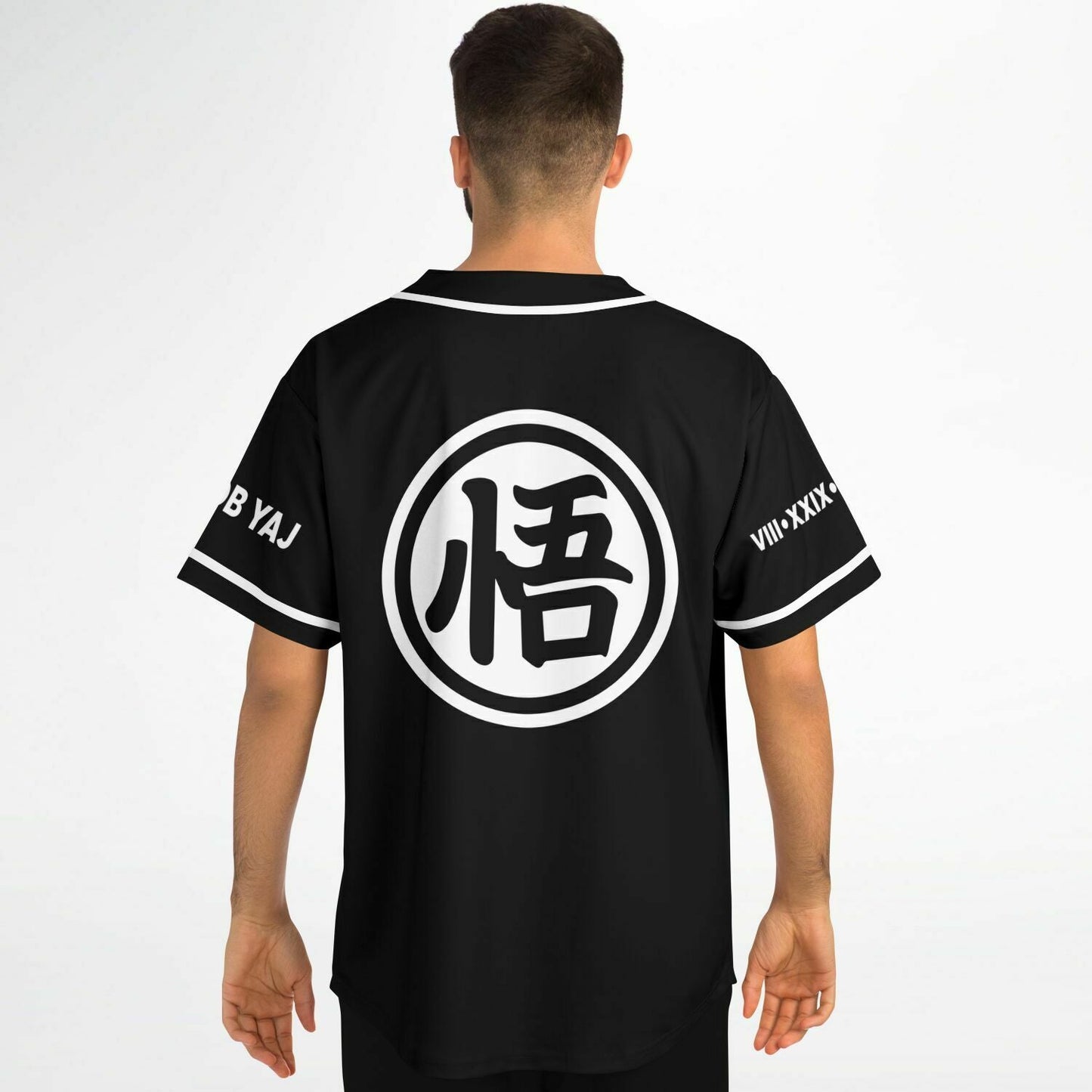 Black Dragon Ball Rave Baseball Jersey
