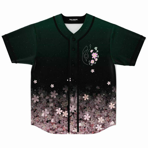 Dark Green Rave Baseball Jersey
