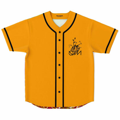 Orange Rave Baseball Jersey