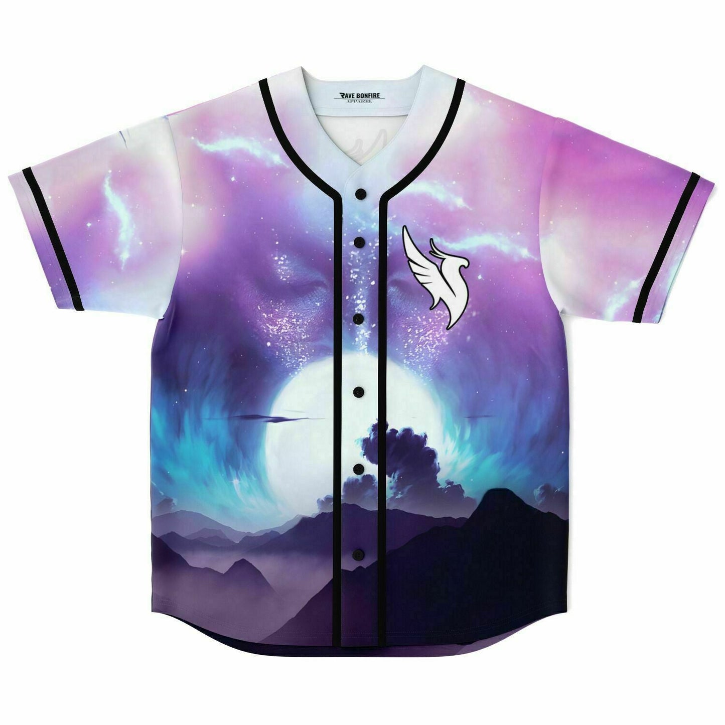 ILLENIUM Purple Galaxy Rave Baseball Jersey