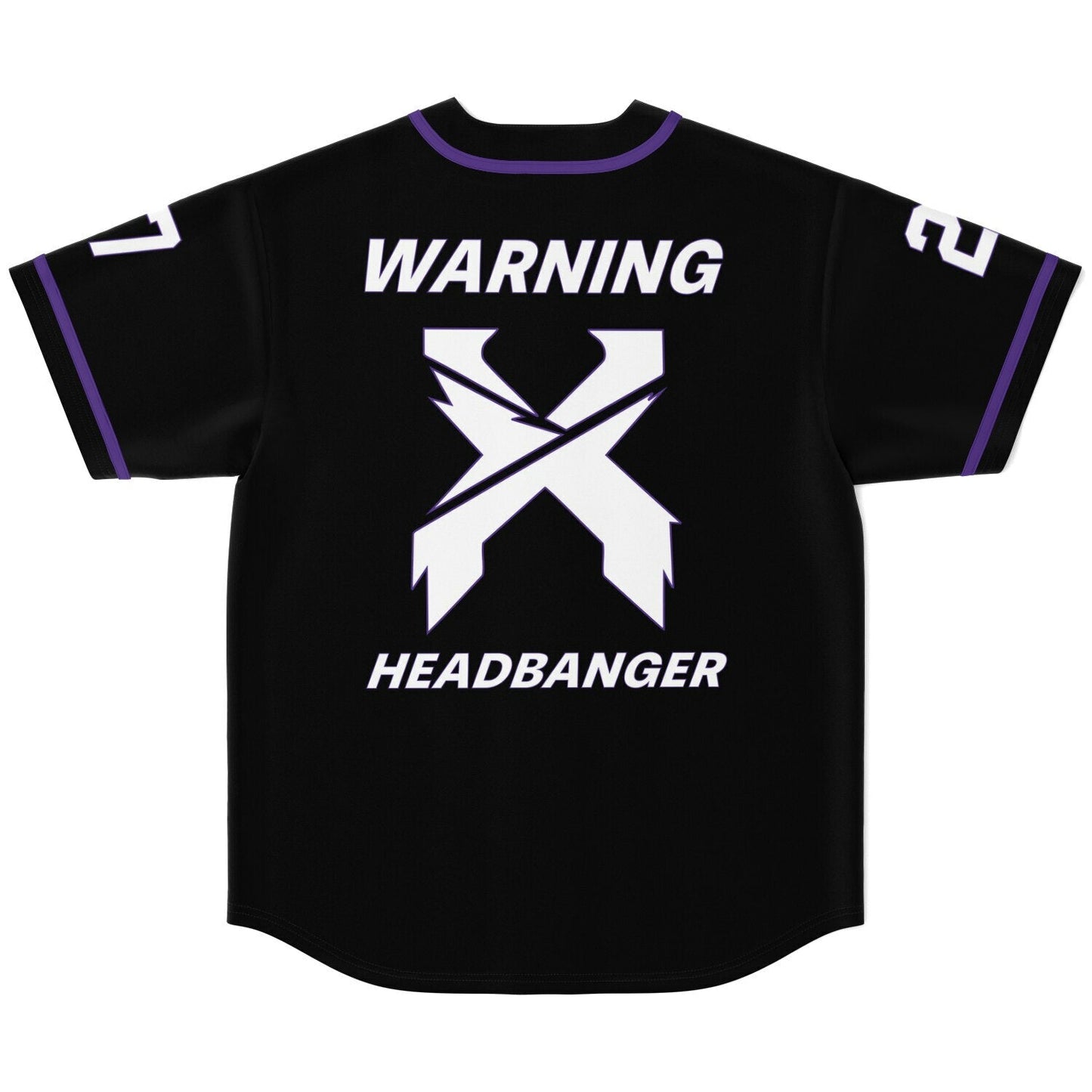 Warning Baseball Jersey