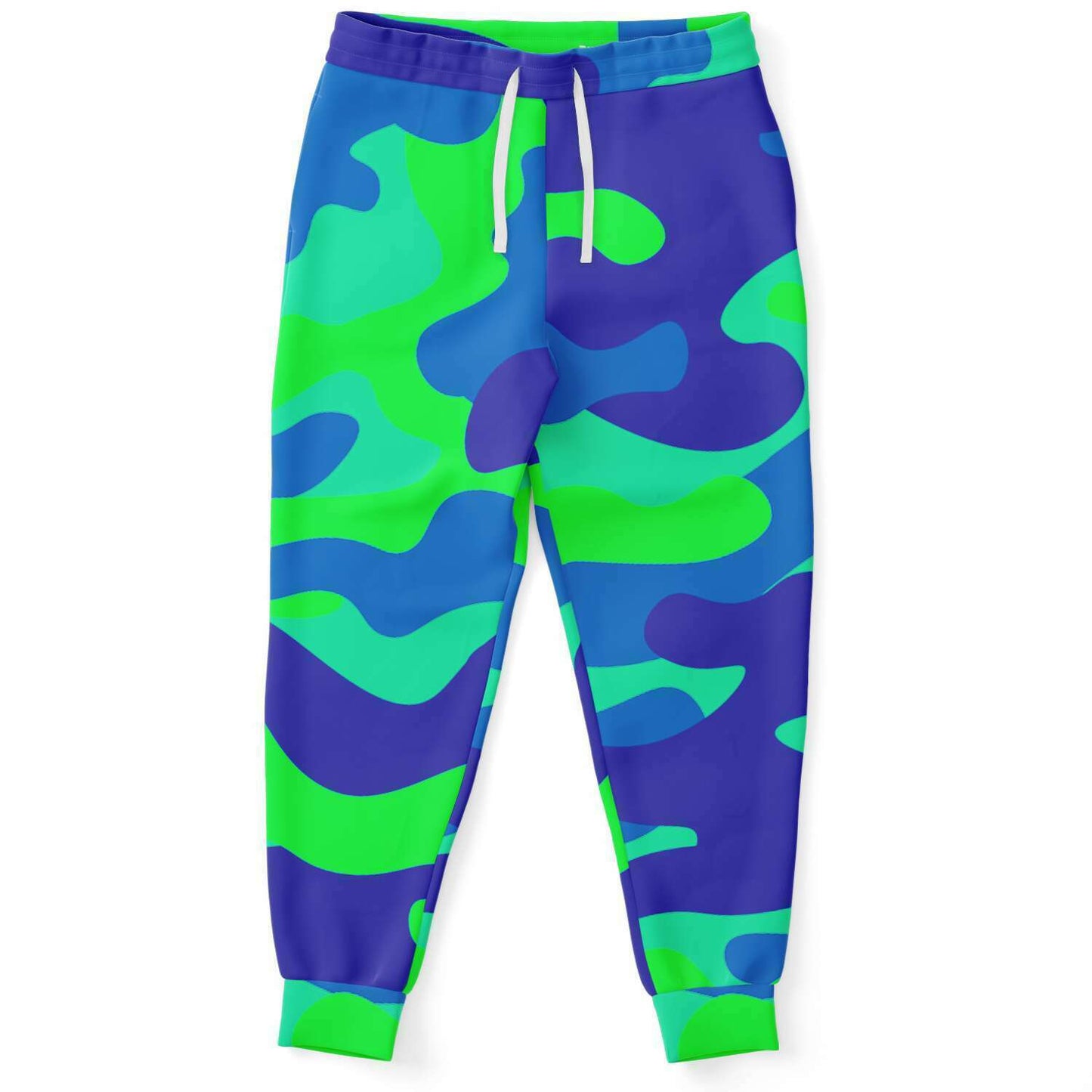 Royal Blue Camouflage Rave Joggers