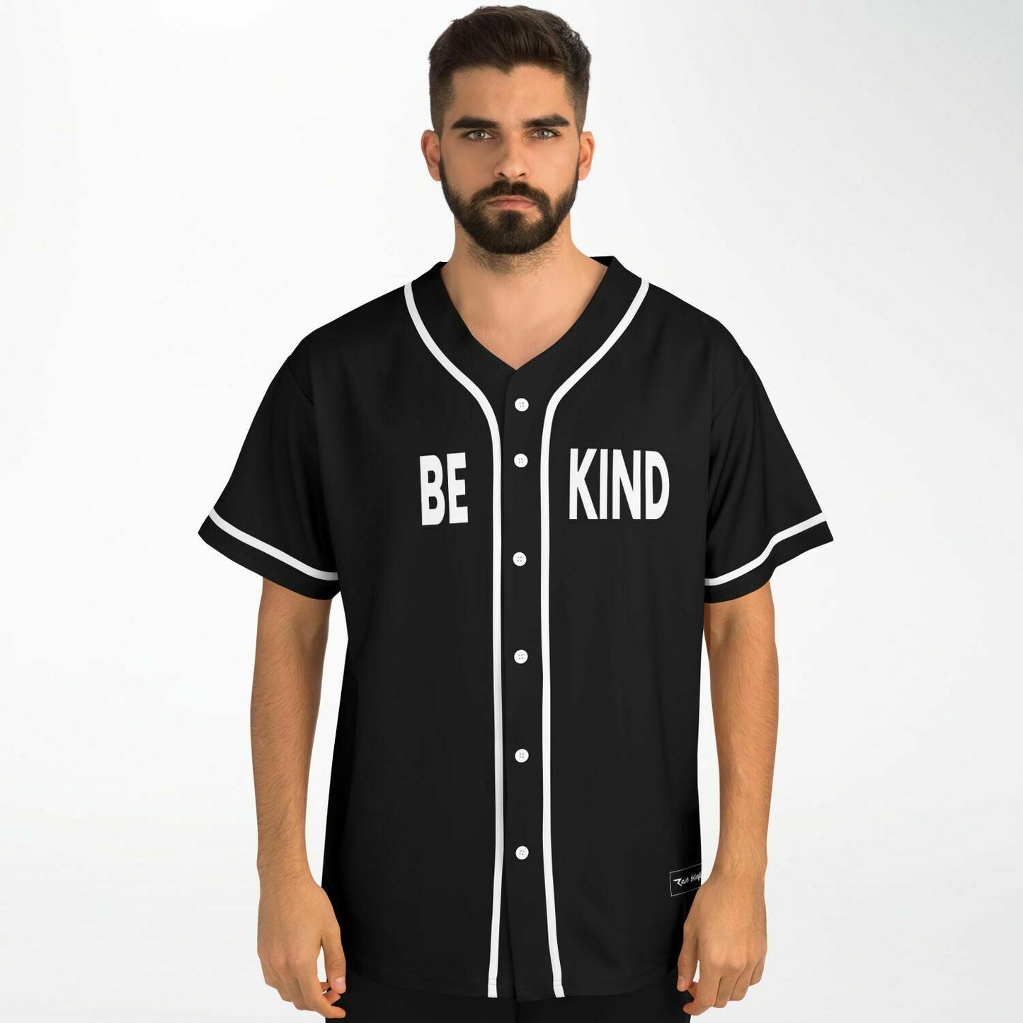 Black Positive Affirmation Rave Baseball Jersey