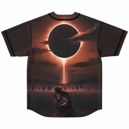 Black Body Red Berserk Rave Baseball Jersey