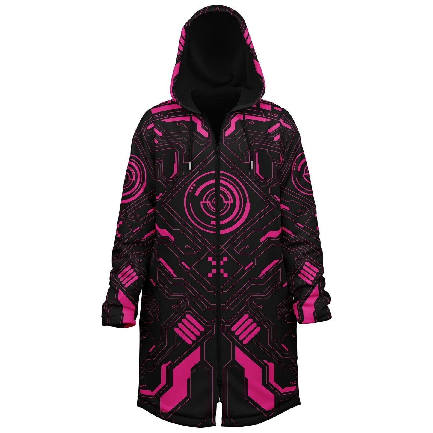 Excision Black Cyber Rave Cloak