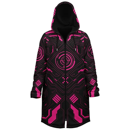 Excision Black Cyber Rave Cloak