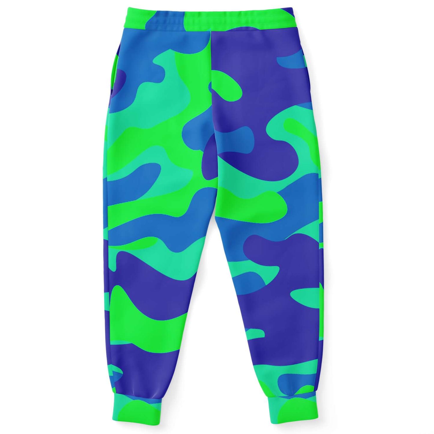 Royal Blue Camouflage Rave Joggers