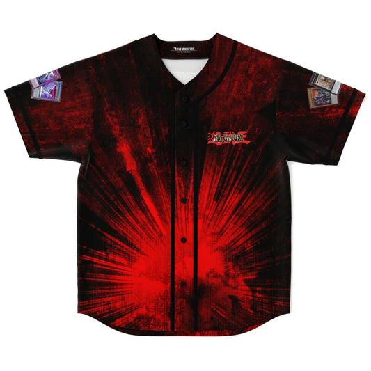 BABYMETAL Black Red Radial Speed Rave Baseball Jersey
