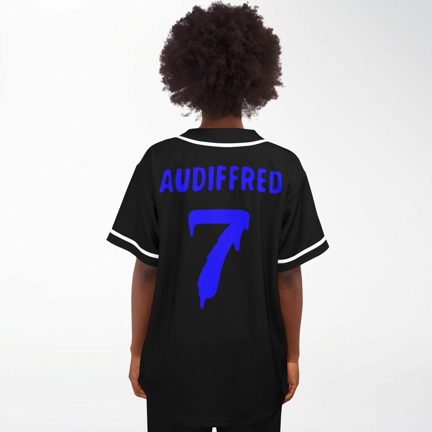 Audiffred Black Jersey Rave Baseball Jersey