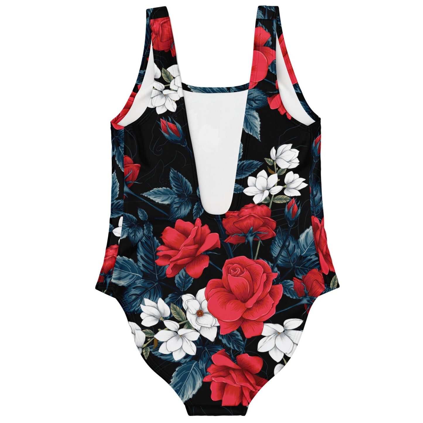 Black Roses Magnolia Rave Swimsuit