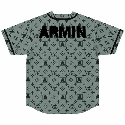 Sage Gray Louis Vuitton Rave Baseball Jersey