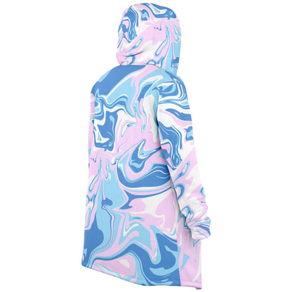 Pastel Baby Liquid Marble Rave Cloak