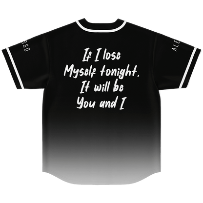 Alesso Black White Interlocking Rings Rave Baseball Jersey