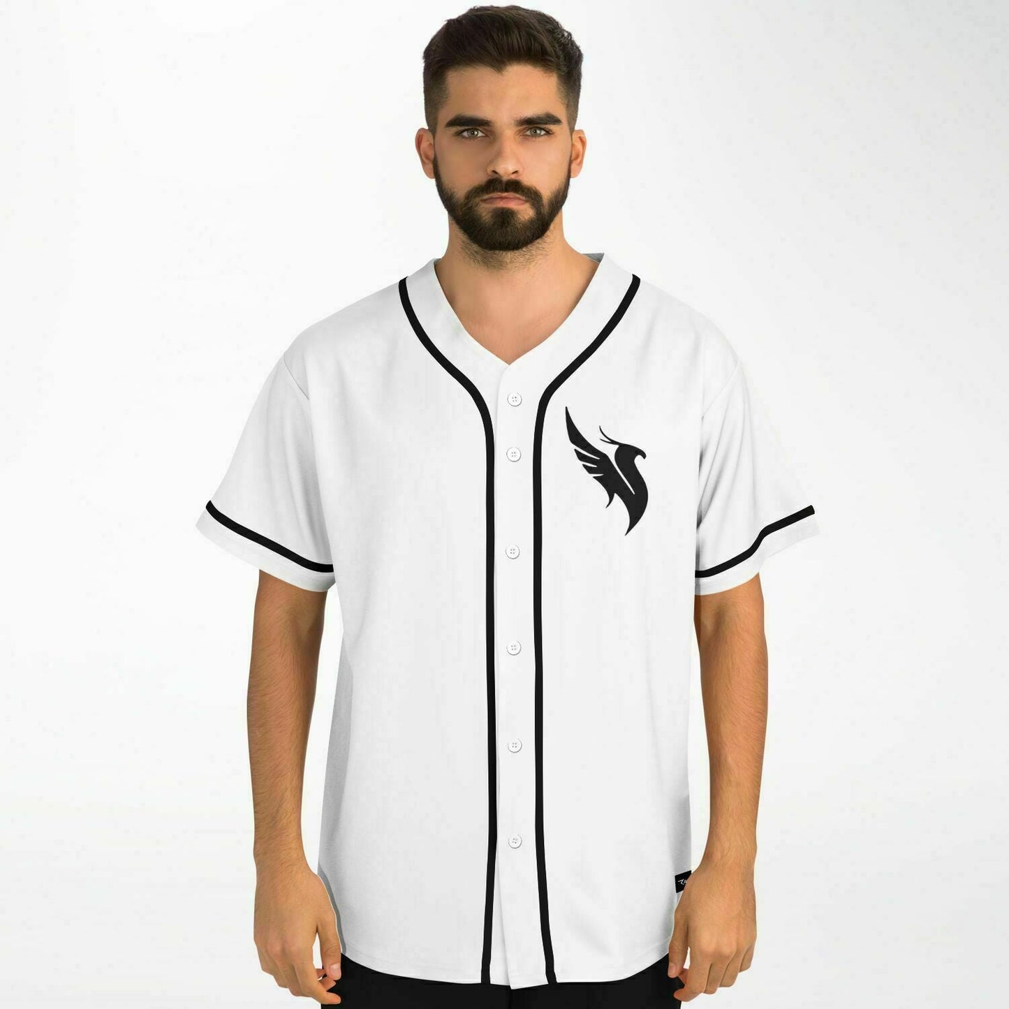 Illenium White Phoenix Rave Baseball Jersey