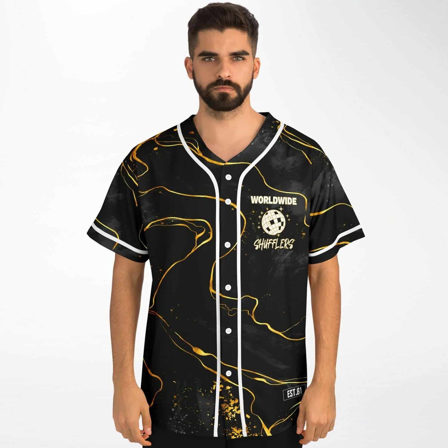 Worldwide Shufflers Baseball Jersey