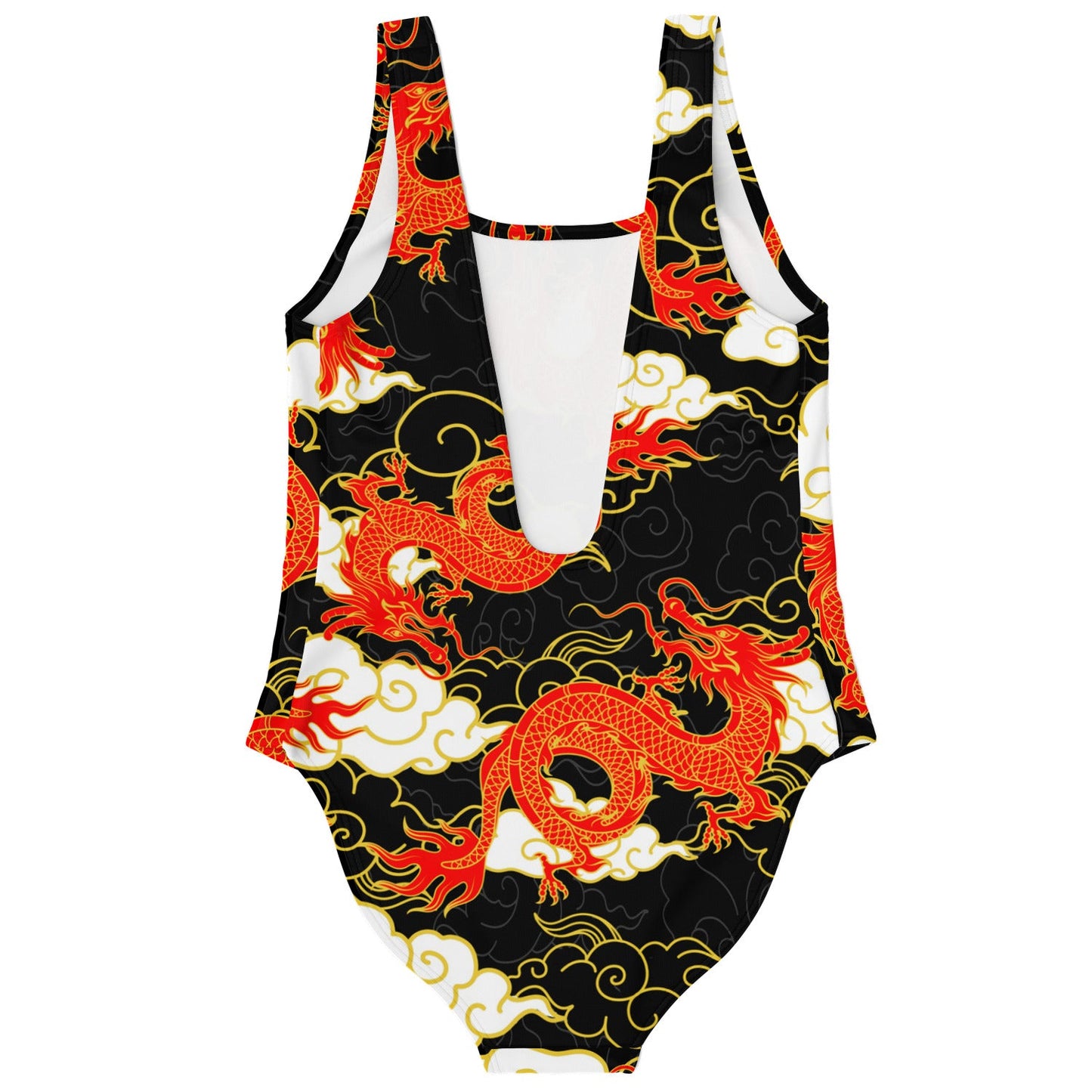 Black Chinese Rave Swimsuit