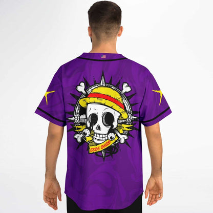 Zeds Dead Purple Anime Character Rave Baseball Jersey