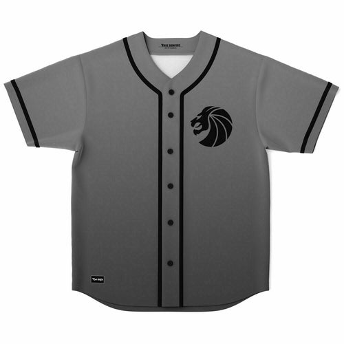 Seven Lions Grey Lion Head Rave Baseball Jersey
