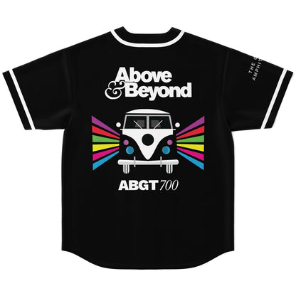 Above & Beyond Black Logo Rave Baseball Jersey