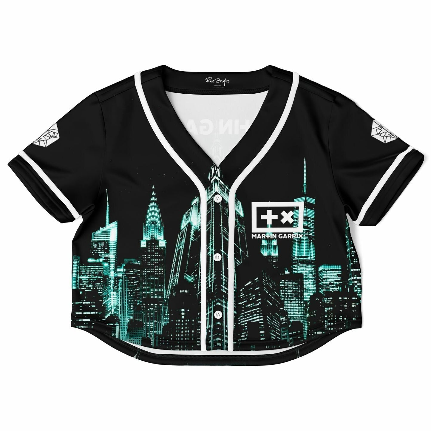 Allison Cropped Baseball Jersey